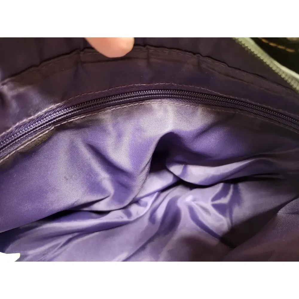Franklin Covey Black Leather Buisness Computer Bag 12